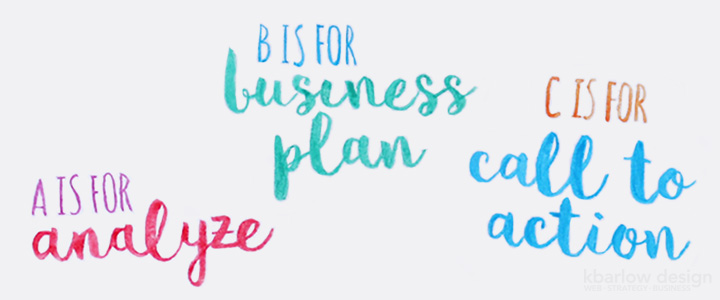 ABCs of Business: Analyze, Business Plan, Call-to-Action