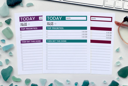 The Ultimate To Do List - Productivity Planners | kbarlowdesign.com